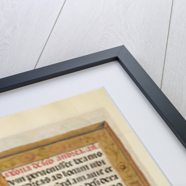 Decorated Text Page by Anonymous