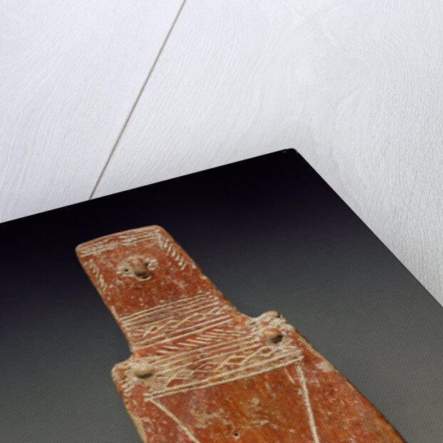 Red Polished Ware Plank Figure by Anonymous