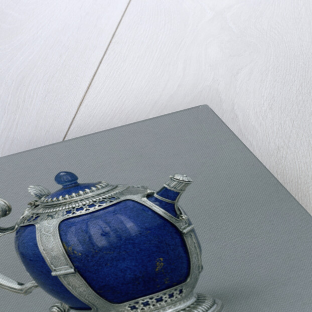 Mounted teapot by Anonymous