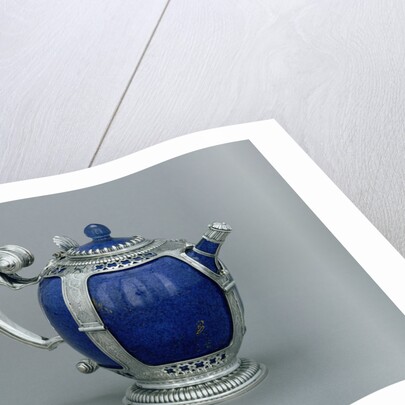 Mounted teapot by Anonymous