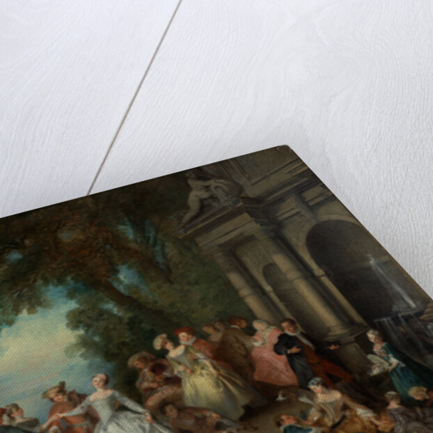 Dance before a Fountain by Nicolas Lancret