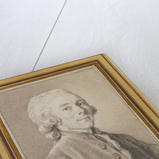 Portrait of Nicolas Michel Cury by Charles-Nicolas Cochin II