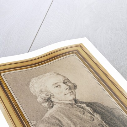 Portrait of Nicolas Michel Cury by Charles-Nicolas Cochin II