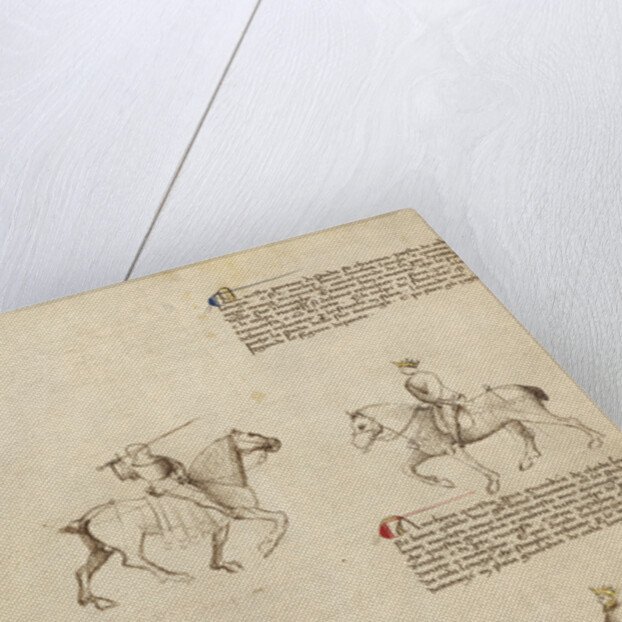 Equestrian Combat with Sword by Fiore Furlan dei Liberi da Premariacco