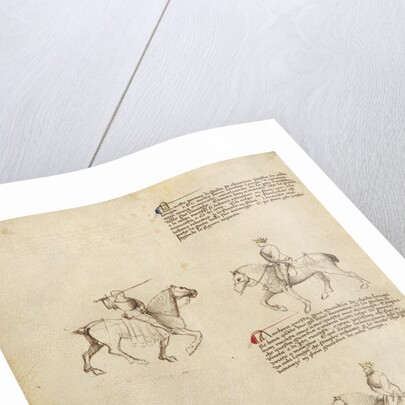 Equestrian Combat with Sword by Fiore Furlan dei Liberi da Premariacco
