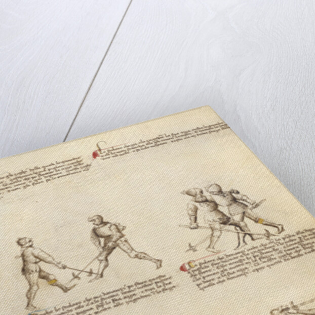 Combat with Pollaxe by Fiore Furlan dei Liberi da Premariacco