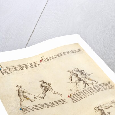 Combat with Pollaxe by Fiore Furlan dei Liberi da Premariacco