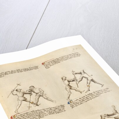 Combat with Pollaxe by Fiore Furlan dei Liberi da Premariacco