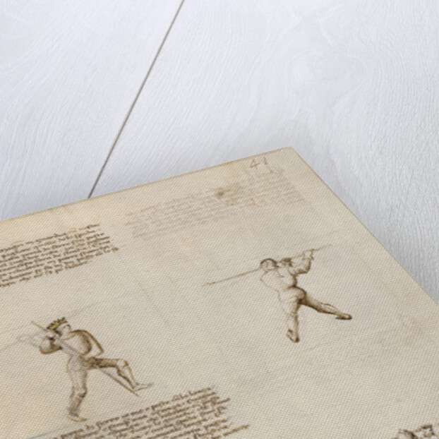 Combat with Lance by Fiore Furlan dei Liberi da Premariacco