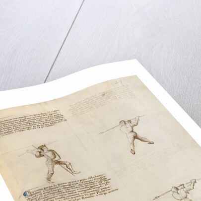 Combat with Lance by Fiore Furlan dei Liberi da Premariacco