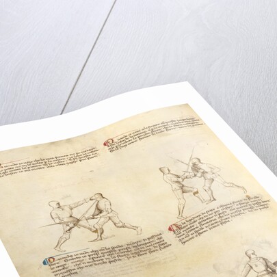 Combat with Sword by Fiore Furlan dei Liberi da Premariacco