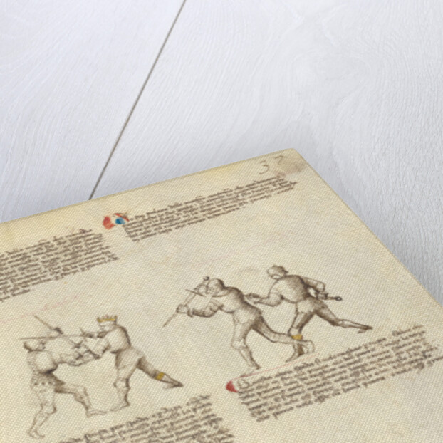 Combat with Sword by Fiore Furlan dei Liberi da Premariacco