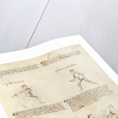 Combat with Sword by Fiore Furlan dei Liberi da Premariacco