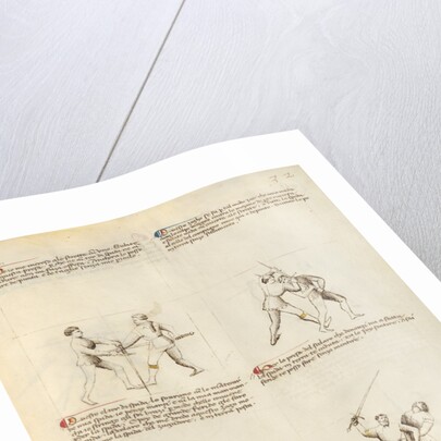 Combat with Sword by Fiore Furlan dei Liberi da Premariacco