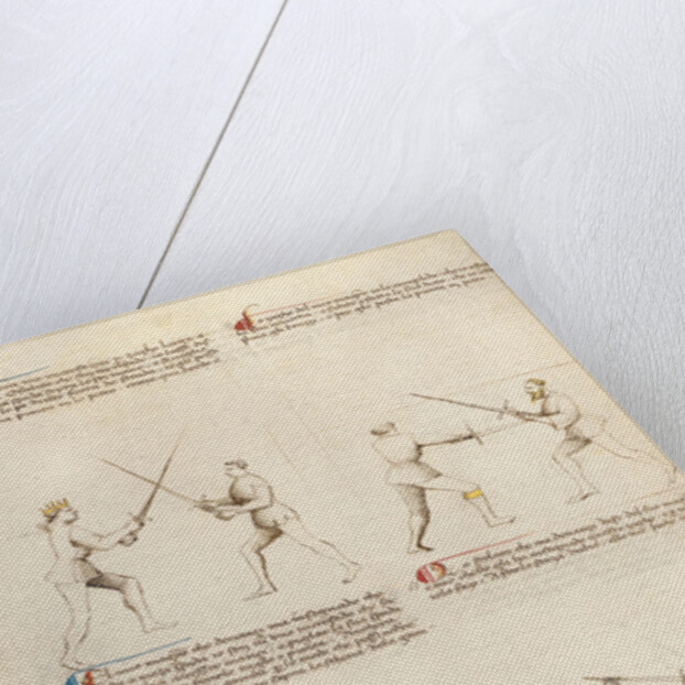Combat with Sword by Fiore Furlan dei Liberi da Premariacco