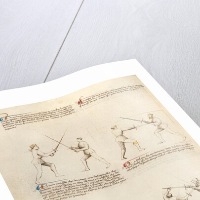 Combat with Sword by Fiore Furlan dei Liberi da Premariacco