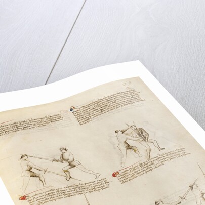 Combat with Sword by Fiore Furlan dei Liberi da Premariacco