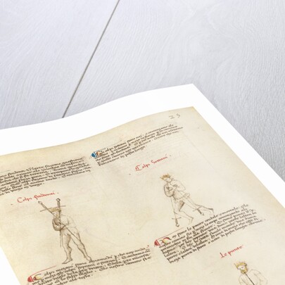 Combat with Sword by Fiore Furlan dei Liberi da Premariacco