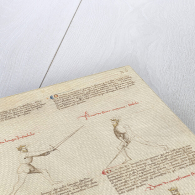 Combat with Sword by Fiore Furlan dei Liberi da Premariacco