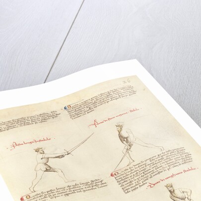 Combat with Sword by Fiore Furlan dei Liberi da Premariacco