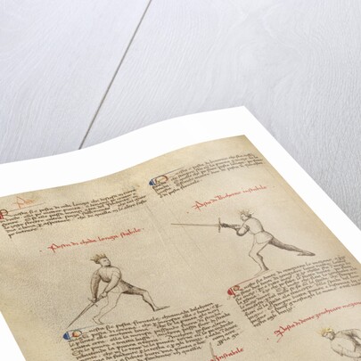 Combat with Sword by Fiore Furlan dei Liberi da Premariacco