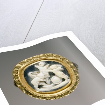 Cameo set into a ring by Anonymous