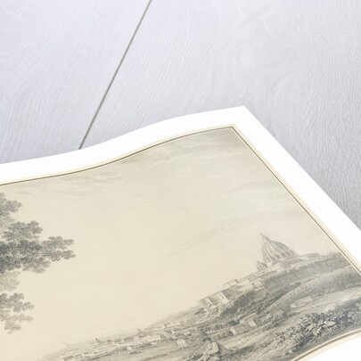 An extensive view of Rome from the Orti della Pineta Sacchetti by Giovanni Battista Lusieri