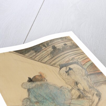 Au cirque: Entrèe en piste by Henri de Toulouse-Lautrec