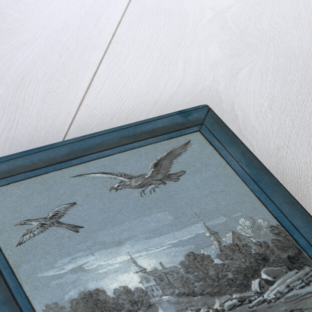The Eagle and the Magpie by Jean-Baptiste Oudry