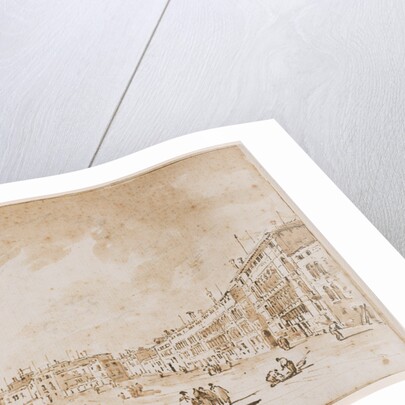 View of Campo S. Polo by Francesco Guardi