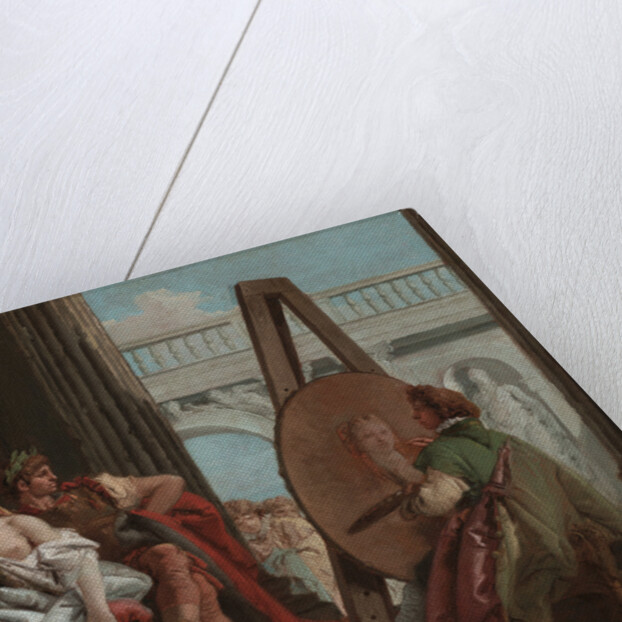Alexander the Great and Campaspe in the Studio of Apelles by Giovanni Battista Tiepolo