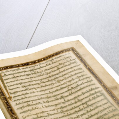 Decorated Text Page by Anonymous