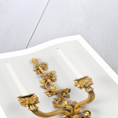 Set of four wall lights by Claude-Jean Pitoin