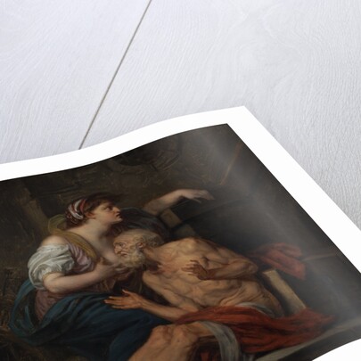 Cimon and Pero: Roman Charity by Jean-Baptiste Greuze