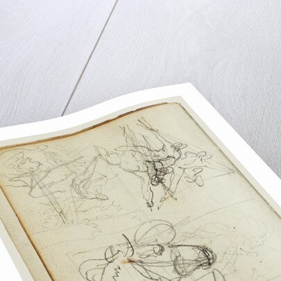 Compositional studies by Théodore Géricault