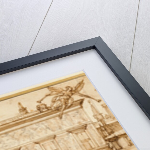 Taddeo Decorating the Façade of the Palazzo Mattei by Federico Zuccaro