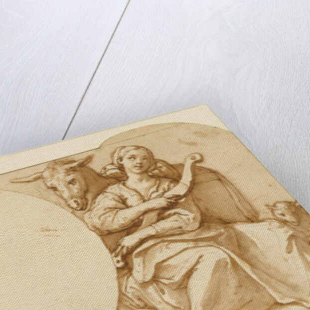 Allegories of Fortitude and Patience by Federico Zuccaro