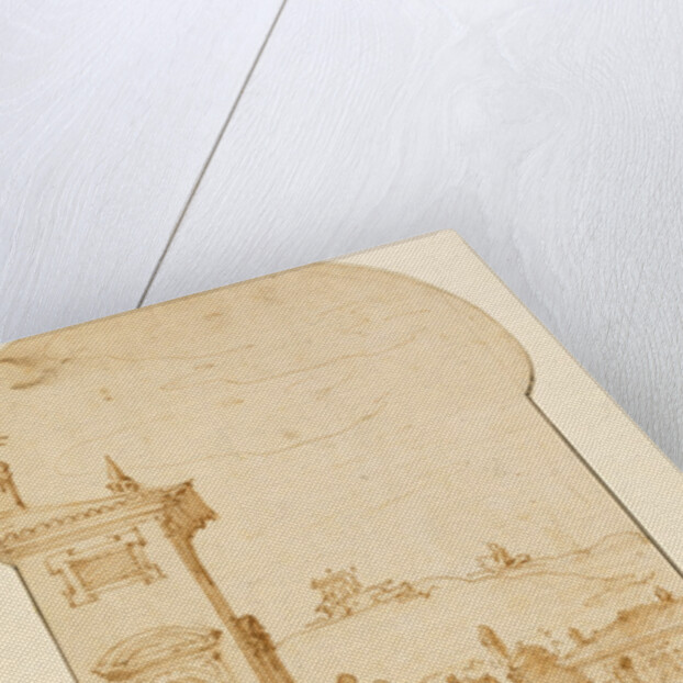 Taddeo Sent on an Errand by Calabrese's Wife by Federico Zuccaro