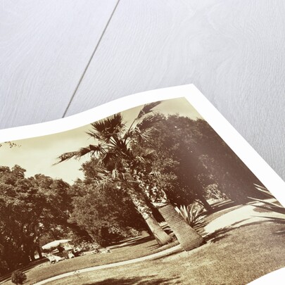 Thurlow Lodge - Tent and Family Group by Carleton Watkins