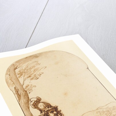 Pallas Athena Shows Taddeo the Prospect of Rome by Federico Zuccaro