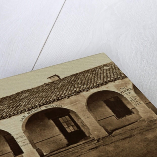 San Miguel Mission by Carleton Watkins