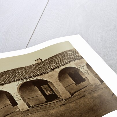 San Miguel Mission by Carleton Watkins