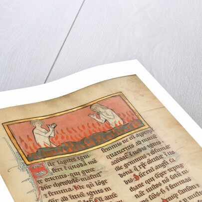 A Man and a Woman Among Burning Stones by Anonymous