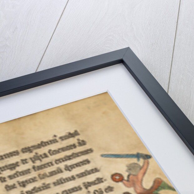 Decorated Initial Q by Anonymous