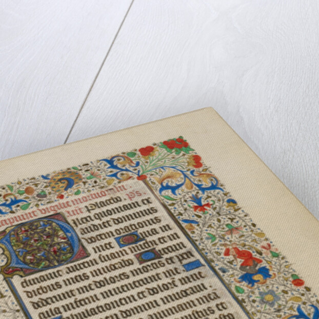 Decorated Text Page by Anonymous