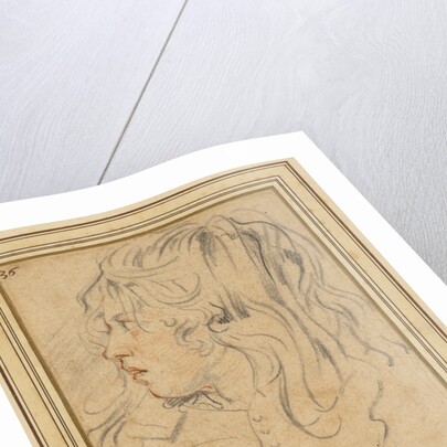 Head of a Young Boy by Jan Cossiers