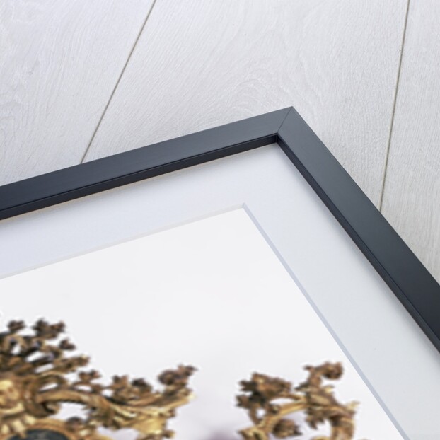 Mirror and frame by Anonymous