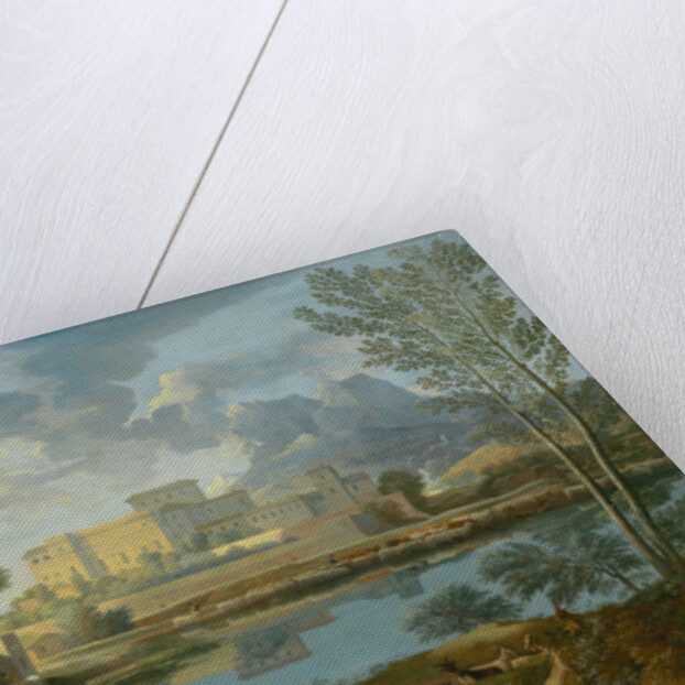 Landscape with a Calm (Un Temps calme et serein) by Nicolas Poussin