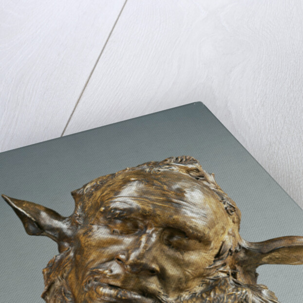 Self-Portrait as Midas (also called the Sleeping Faun) by Jean-Joseph Carriès