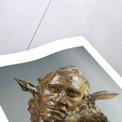 Self-Portrait as Midas (also called the Sleeping Faun) by Jean-Joseph Carriès